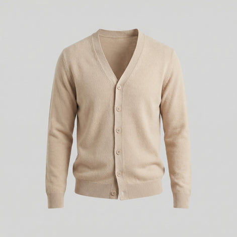 Men's Casual V-Neck Cardigan