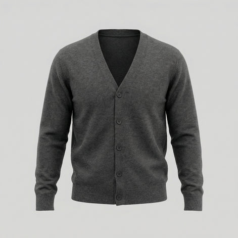 Men's Casual V-Neck Cardigan