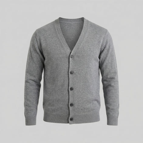 Men's Casual V-Neck Cardigan