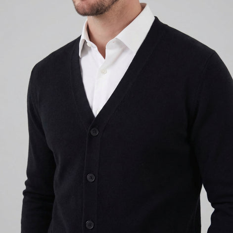 Men's Casual V-Neck Cardigan