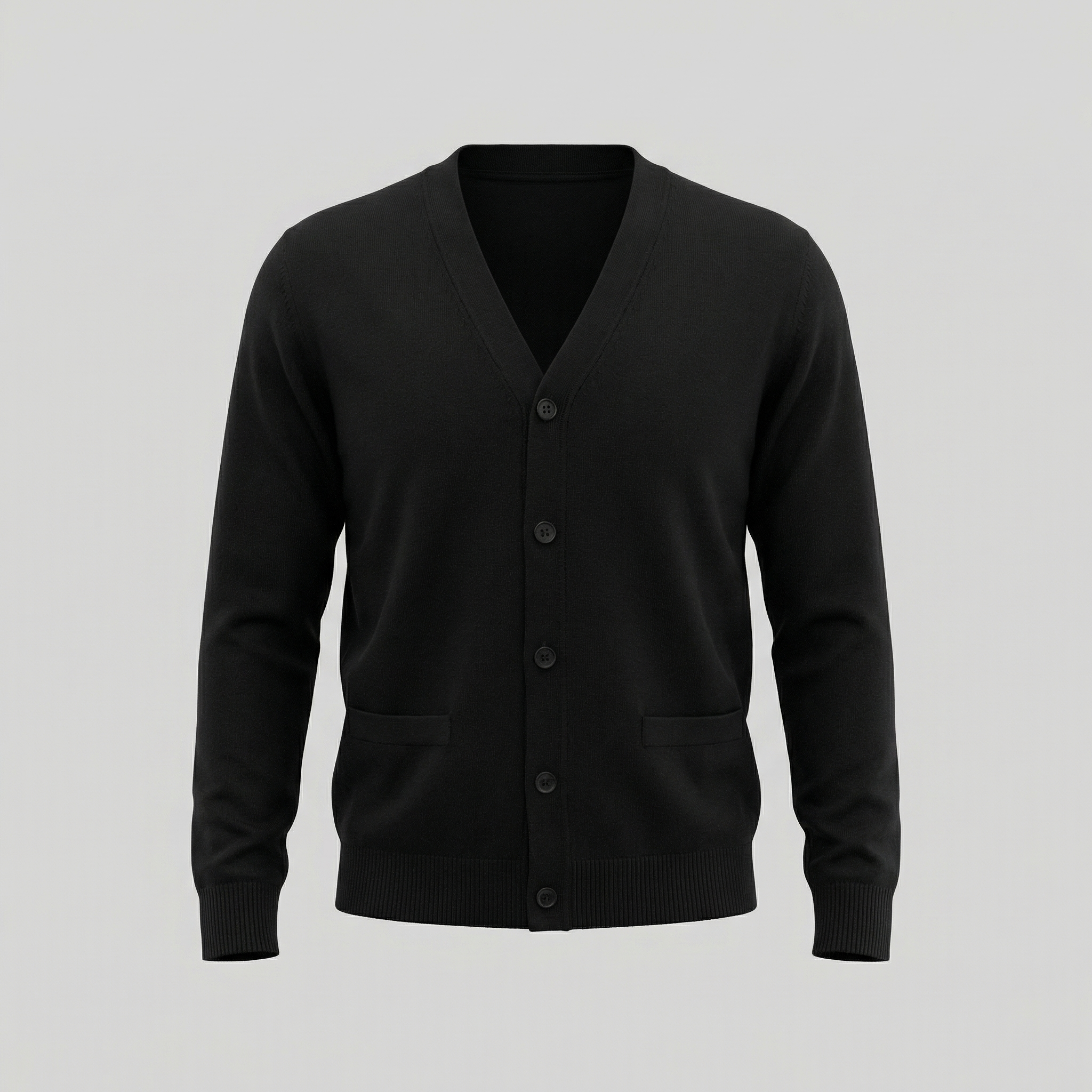 Men's Casual V-Neck Cardigan