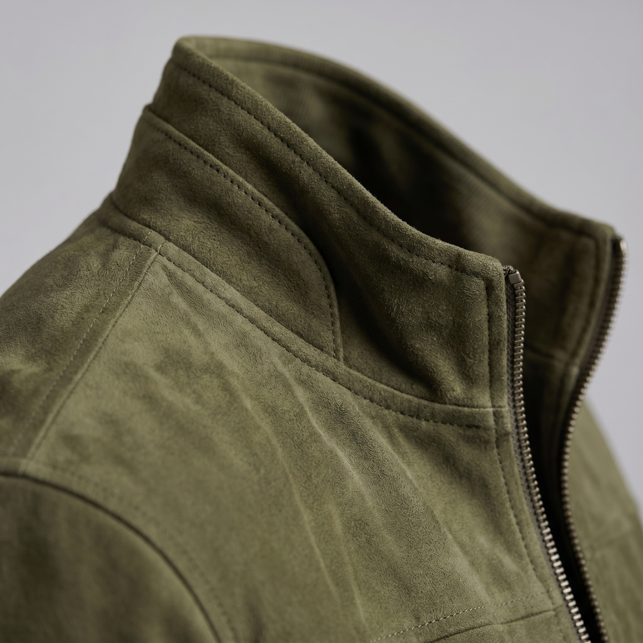Men's Casual Velvet Bomber Jacket