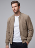 Men's Casual Velvet Bomber Jacket