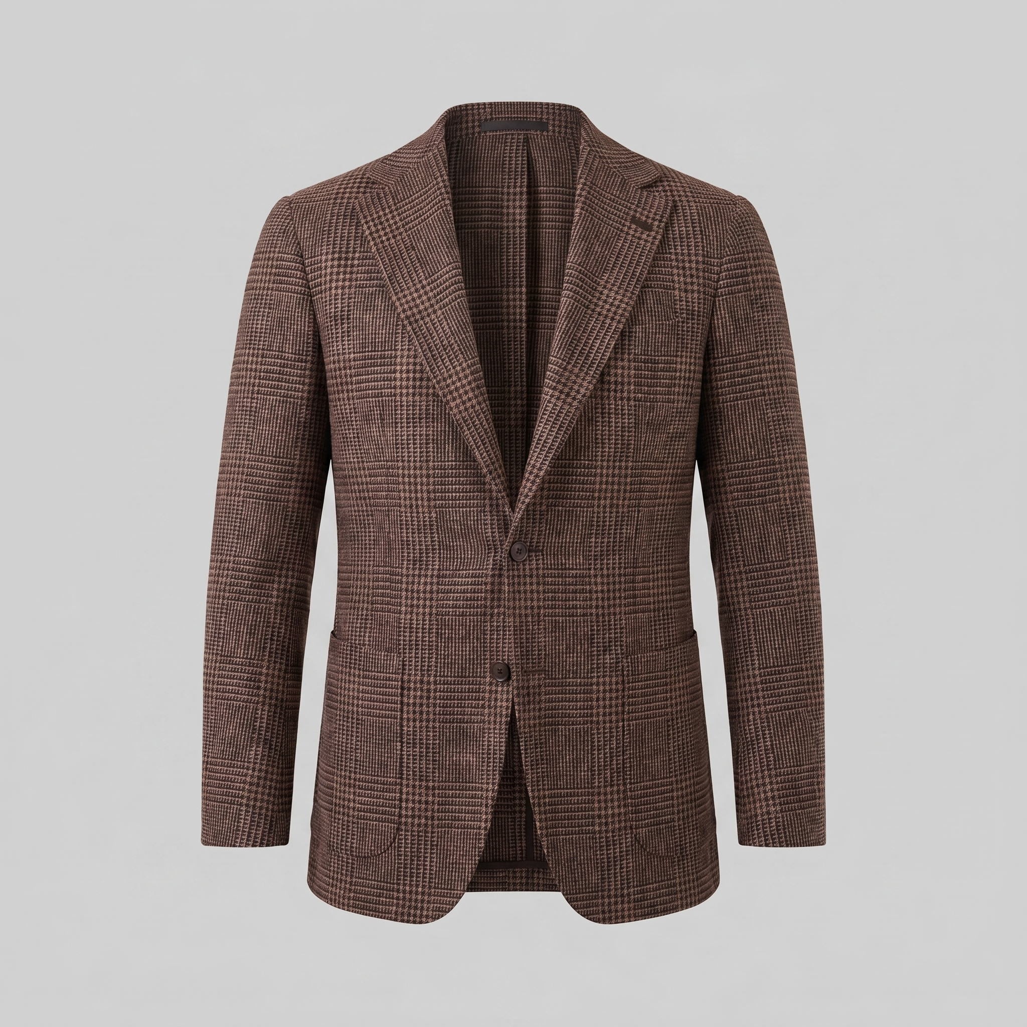 Men's Check Casual Blazer Jacket - Stylish Sport Coat