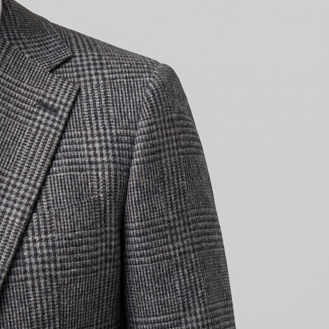 Men's Check Casual Blazer Jacket - Stylish Sport Coat