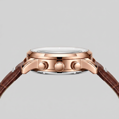 Men's Chronograph Moon Phase Dress Watch