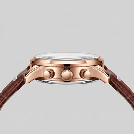 Men's Chronograph Moon Phase Dress Watch