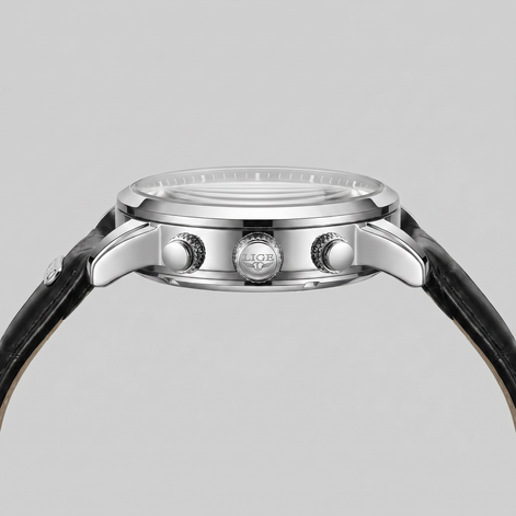 Men's Chronograph Moon Phase Dress Watch