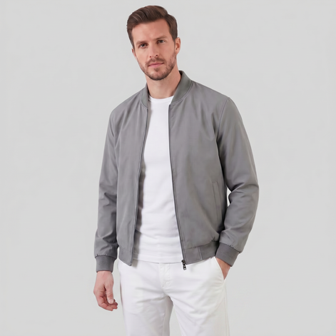 Men's Classic Bomber Jacket