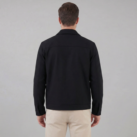 Men's Classic Collar Mid-Season Jacket
