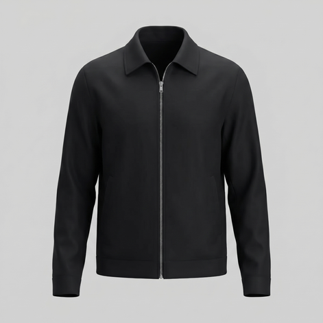 Men's Classic Collar Mid-Season Jacket