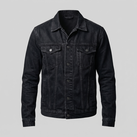 Men's Classic Fit Denim Jacket for Everyday Wear
