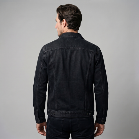 Men's Classic Fit Denim Jacket for Everyday Wear