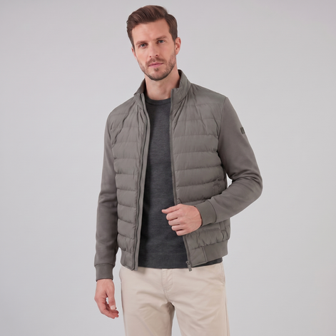 Men's Classic Hybrid Bomber Jacket
