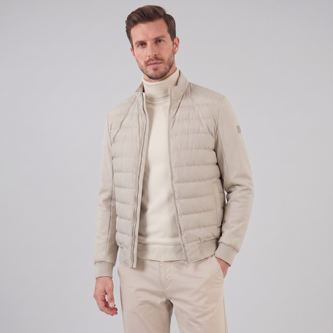 Men's Classic Hybrid Bomber Jacket