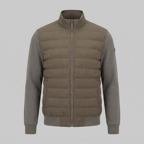 Men's Classic Hybrid Bomber Jacket