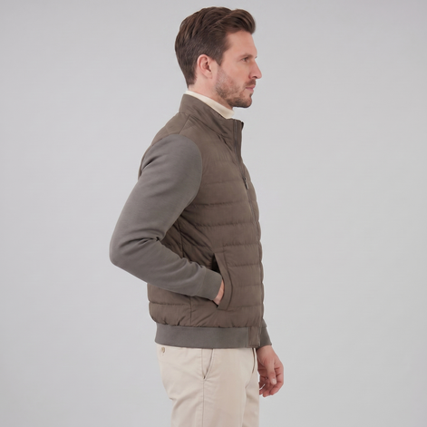 Men's Classic Hybrid Bomber Jacket