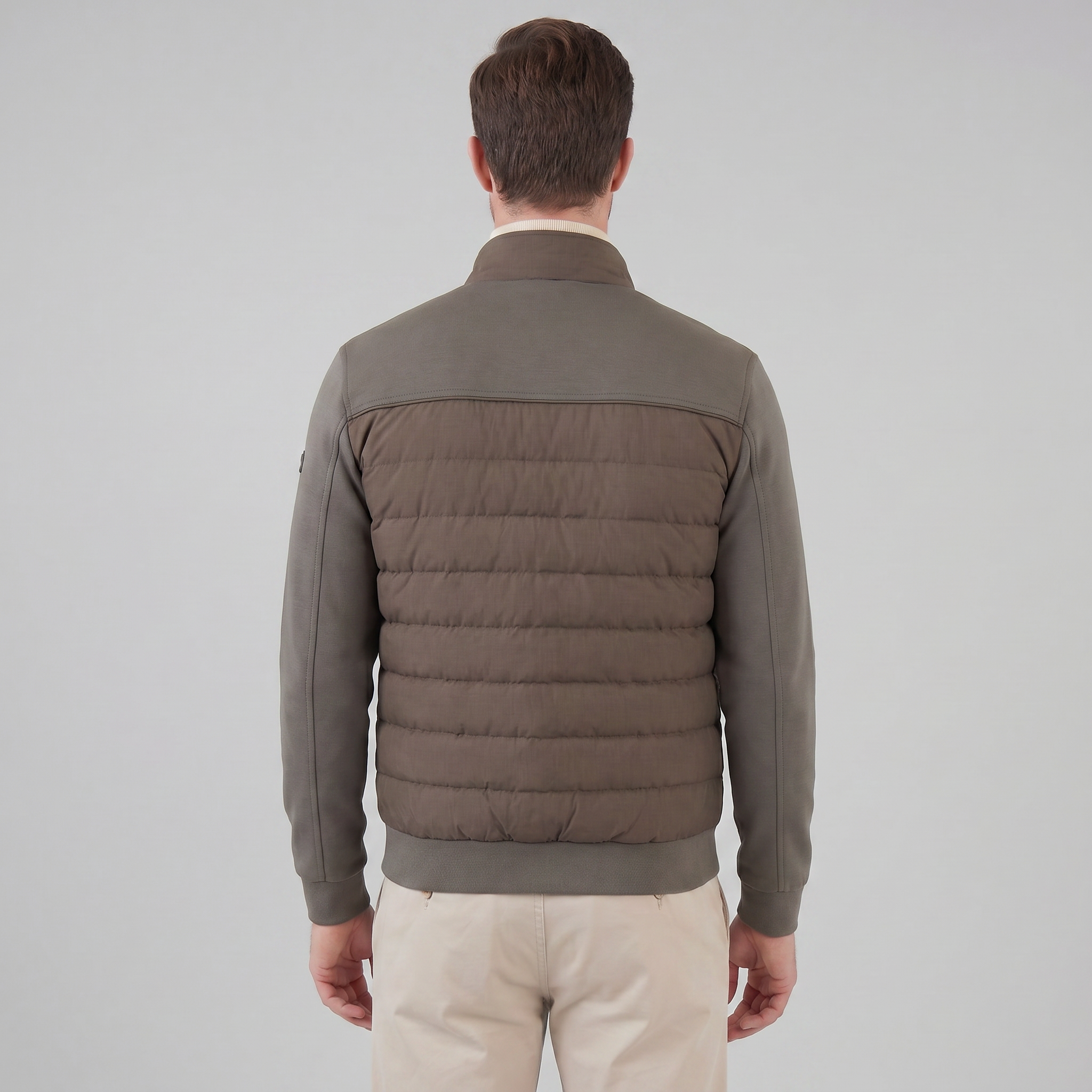 Men's Classic Hybrid Bomber Jacket