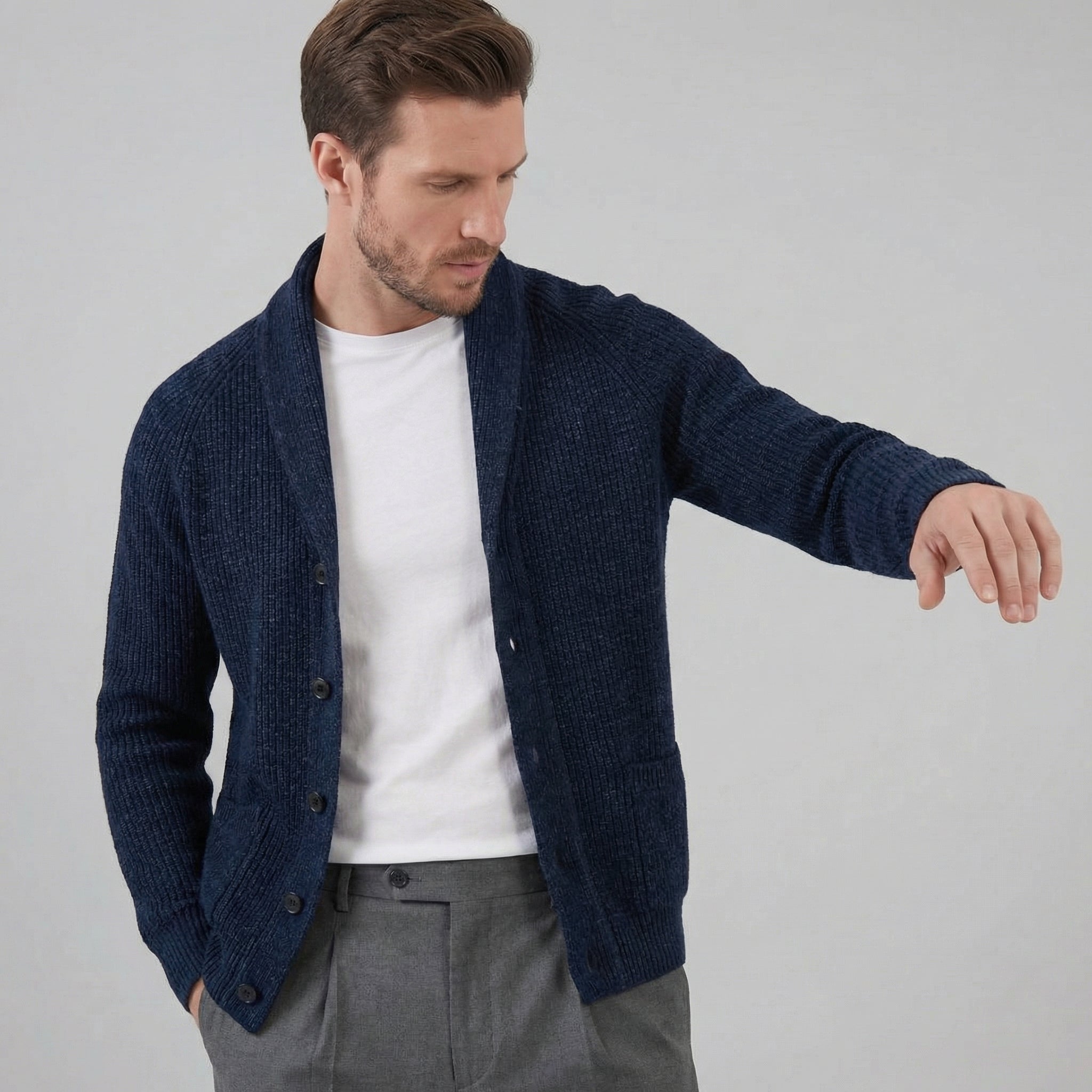 Men's Classic Knitted Cardigan