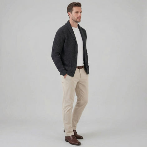 Men's Classic Knitted Cardigan