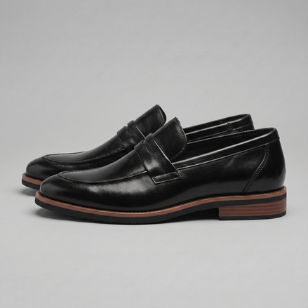 Men's Classic Leather Penny Loafers