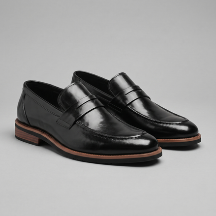 Men's Classic Leather Penny Loafers