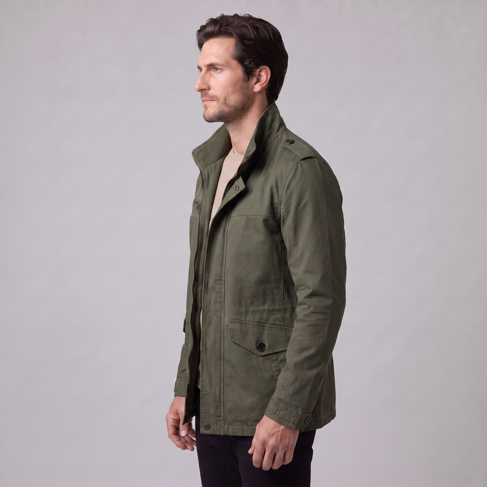 Men's Classic Padded Winter Jacket