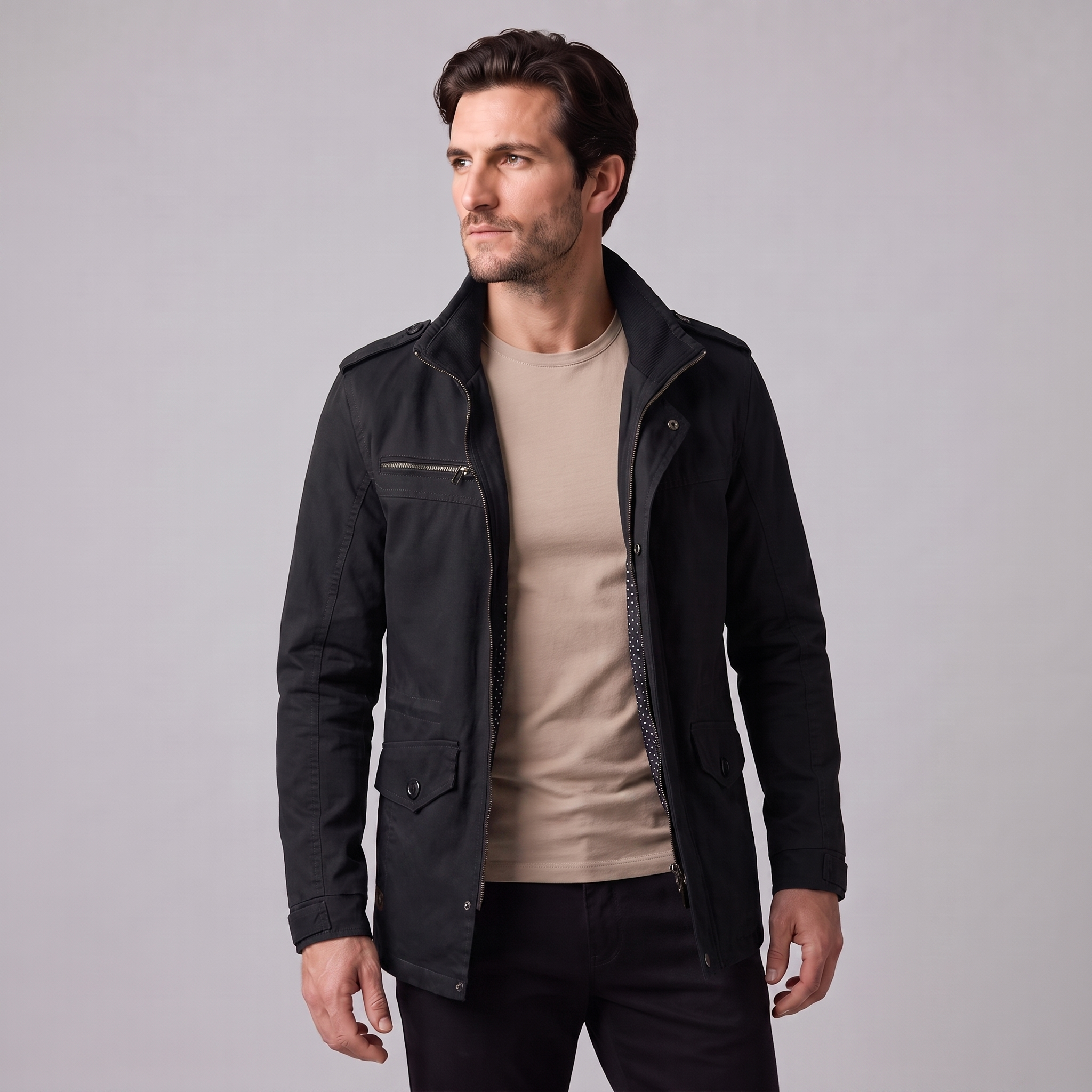 Men's Classic Padded Winter Jacket