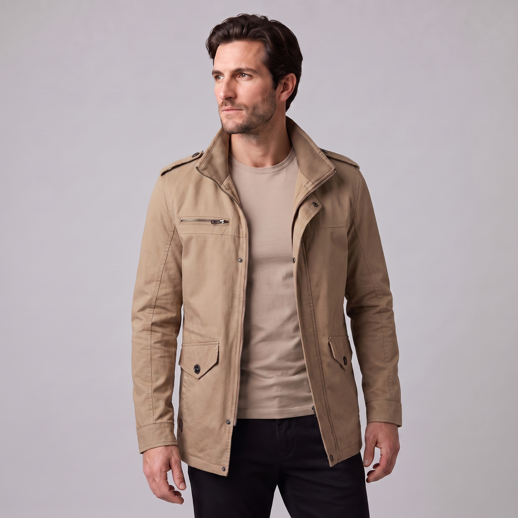 Men's Classic Padded Winter Jacket