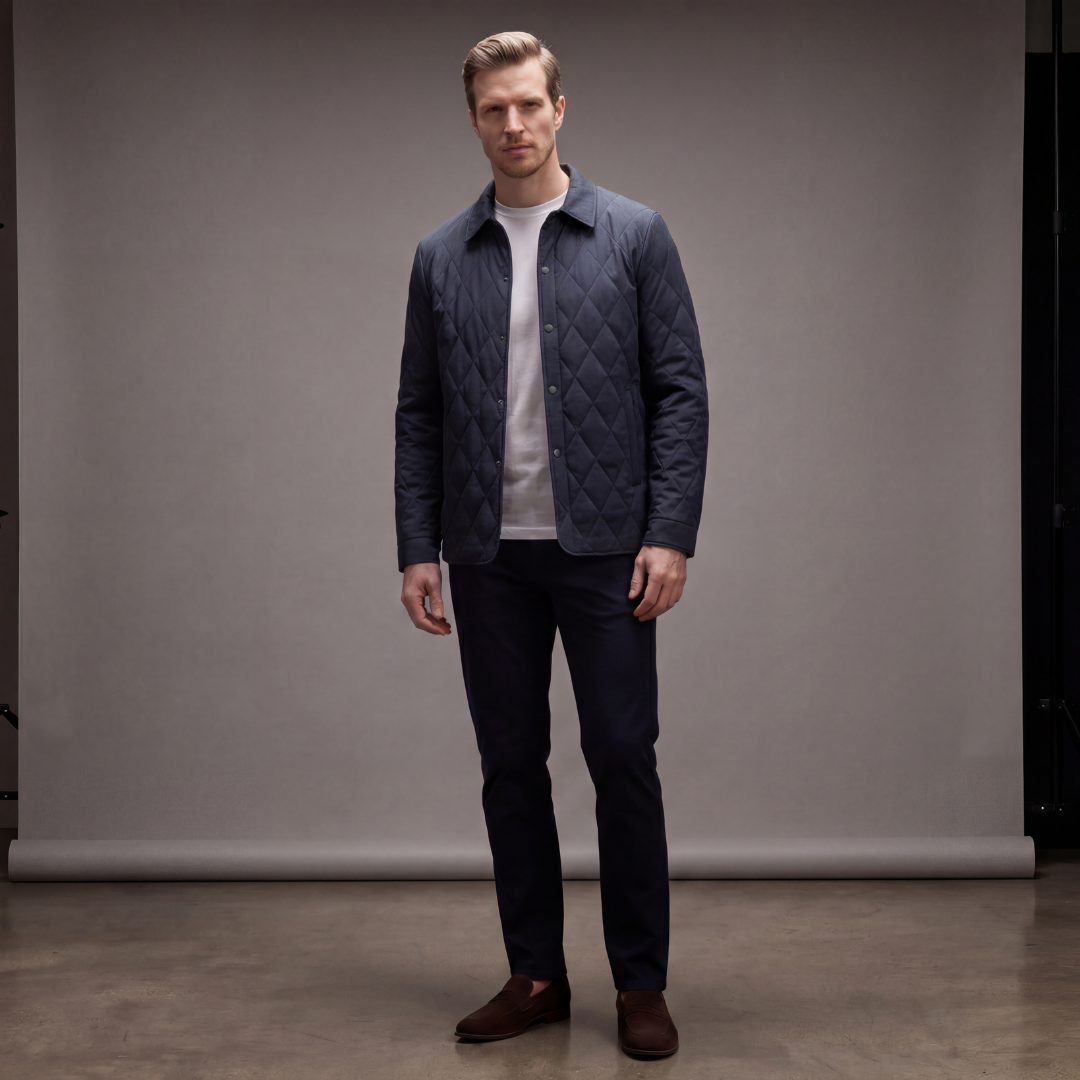 Men's Classic Quilted Jacket