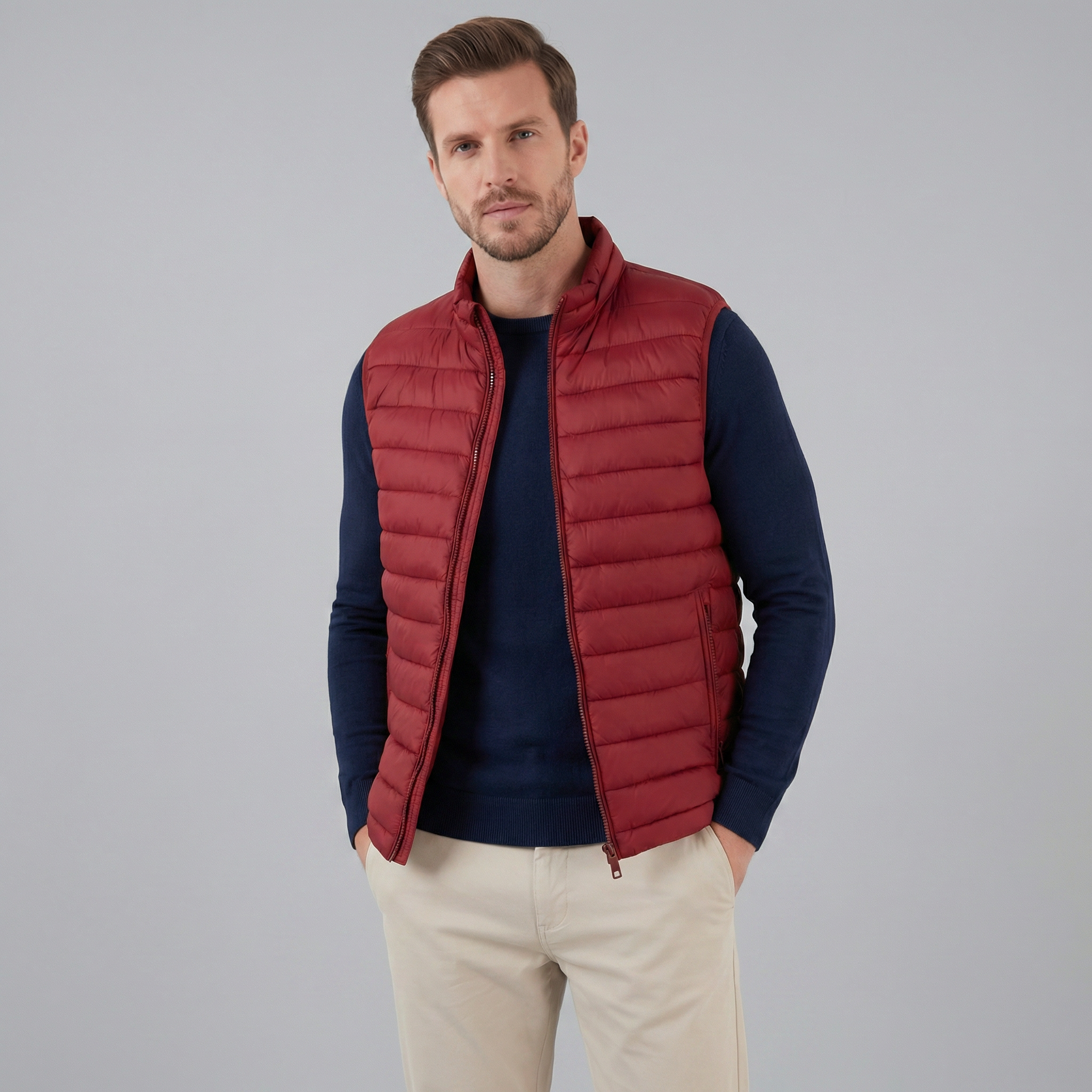 Men's Classic Sleeveless Bodywarmer Vest