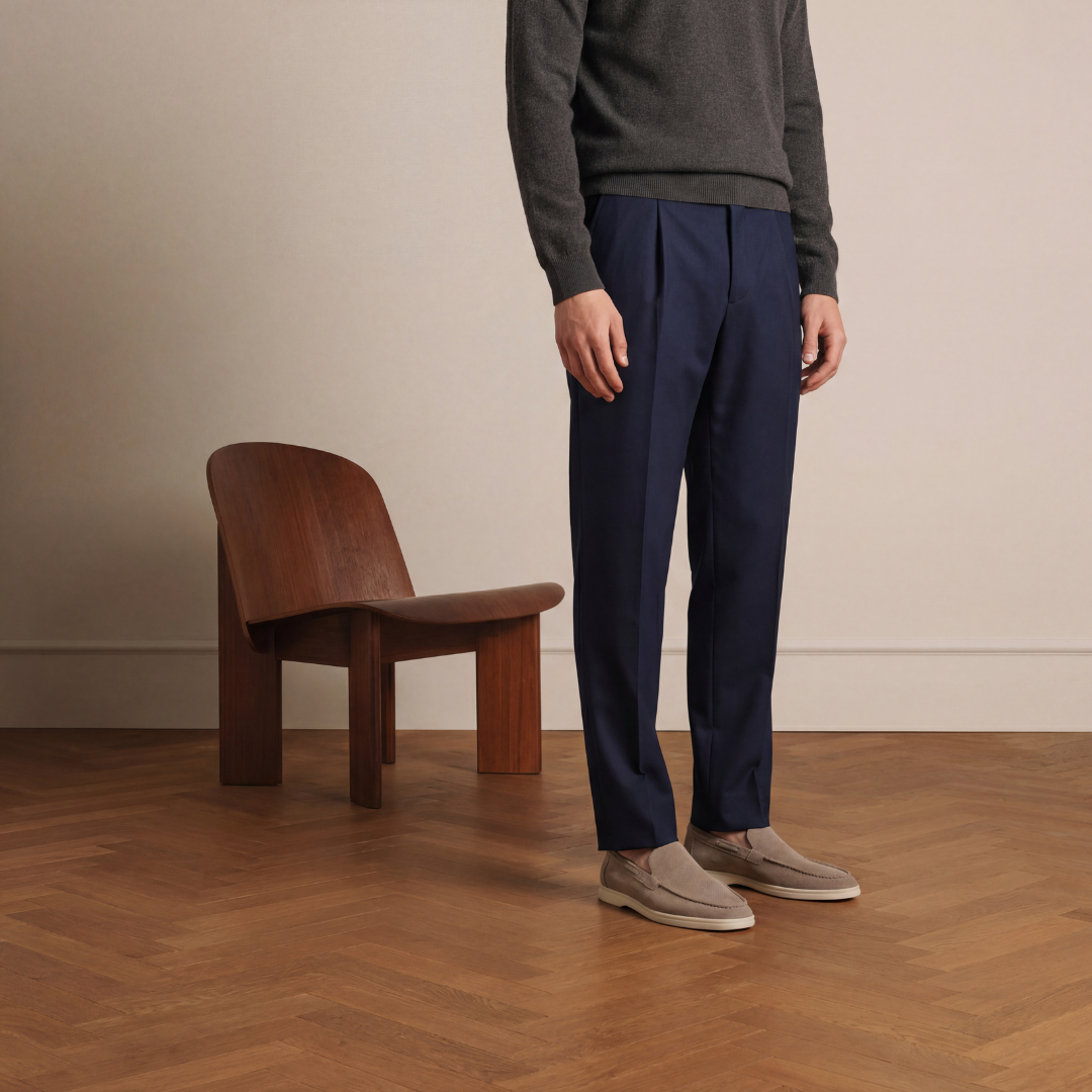 Men's Classic Suede Loafers