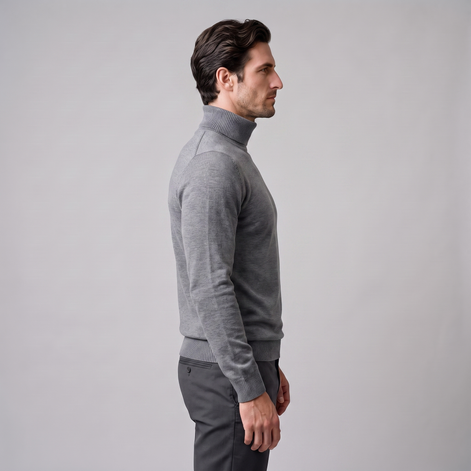 Men's Classic Turtleneck Sweater