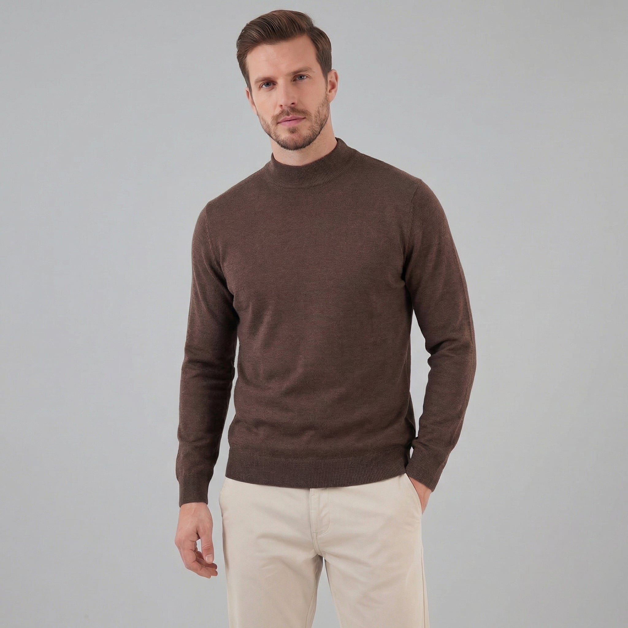 Men's Classic Turtleneck Sweater
