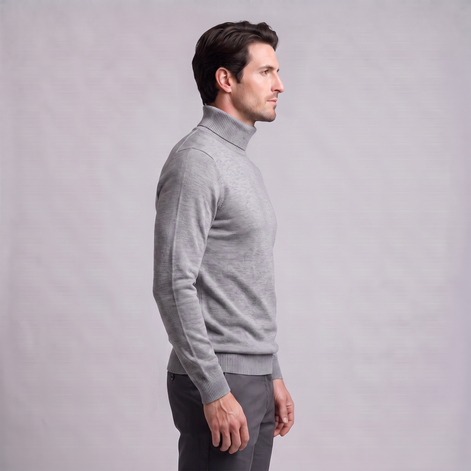 Men's Classic Turtleneck Sweater