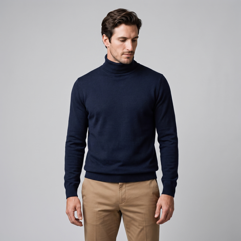 Men's Classic Turtleneck Sweater
