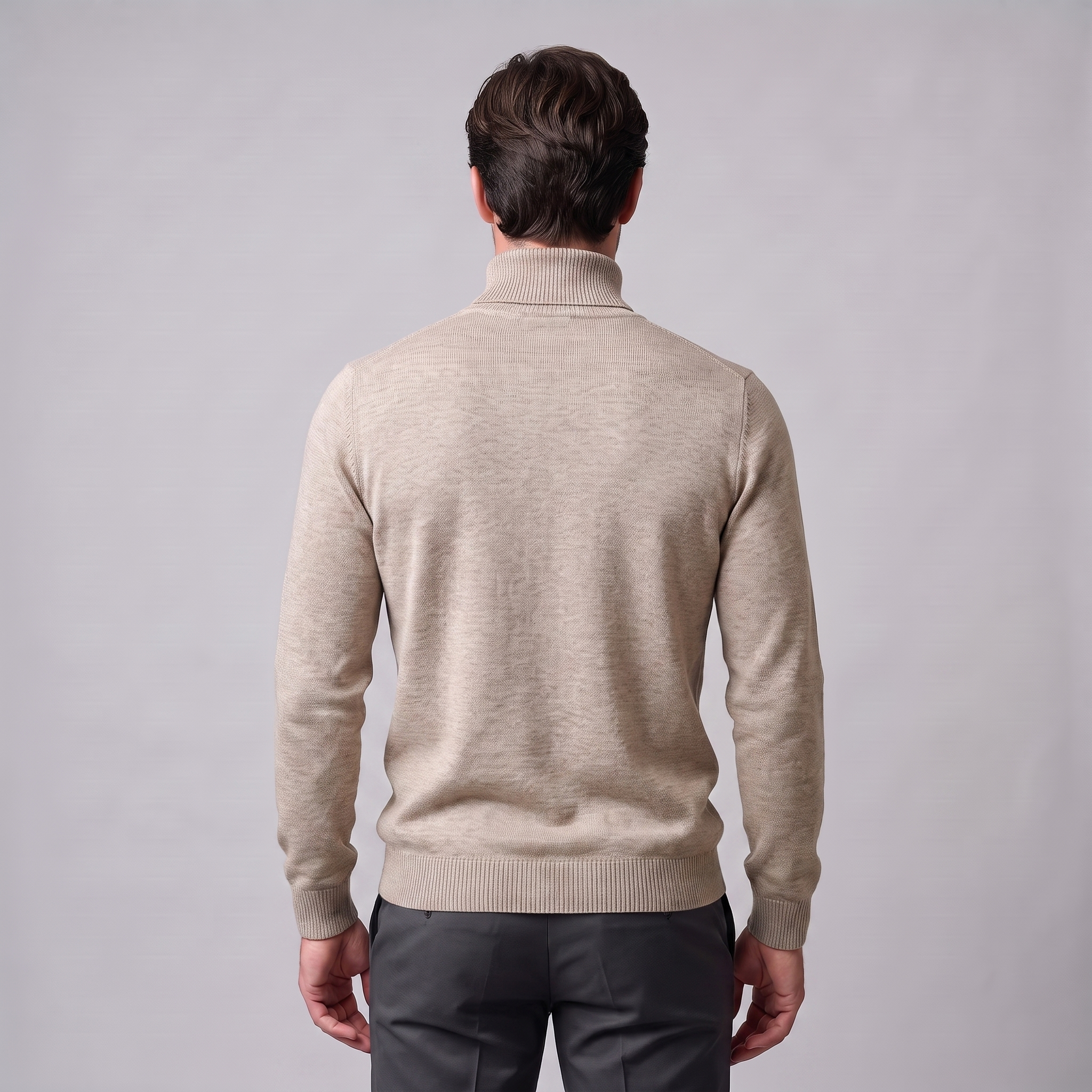 Men's Classic Turtleneck Sweater