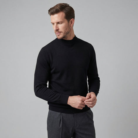 Men's Classic Turtleneck Sweater