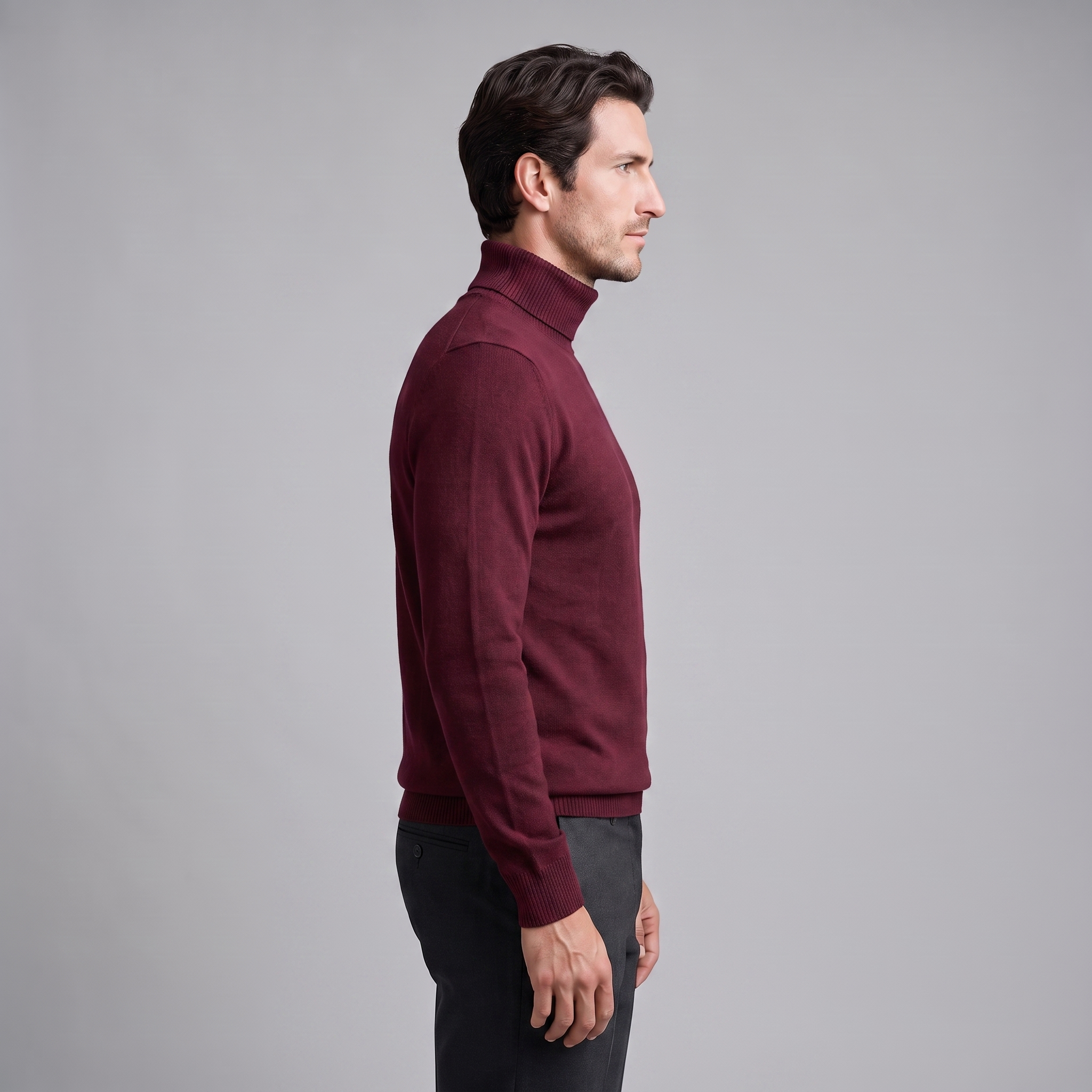 Men's Classic Turtleneck Sweater