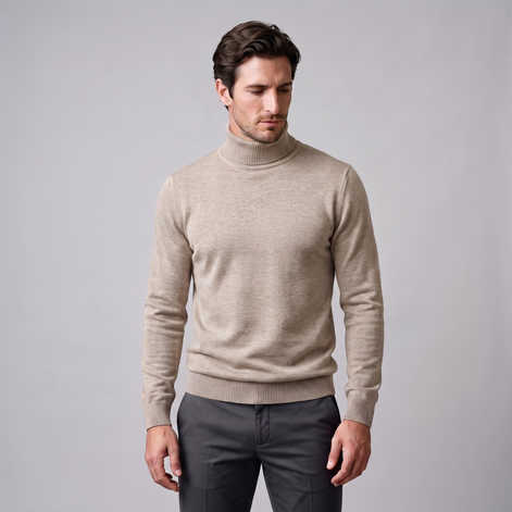 Men's Classic Turtleneck Sweater