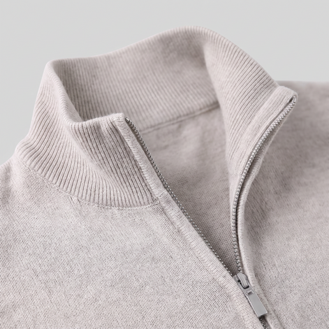 Men's Comfortable Half-Zip Sweater