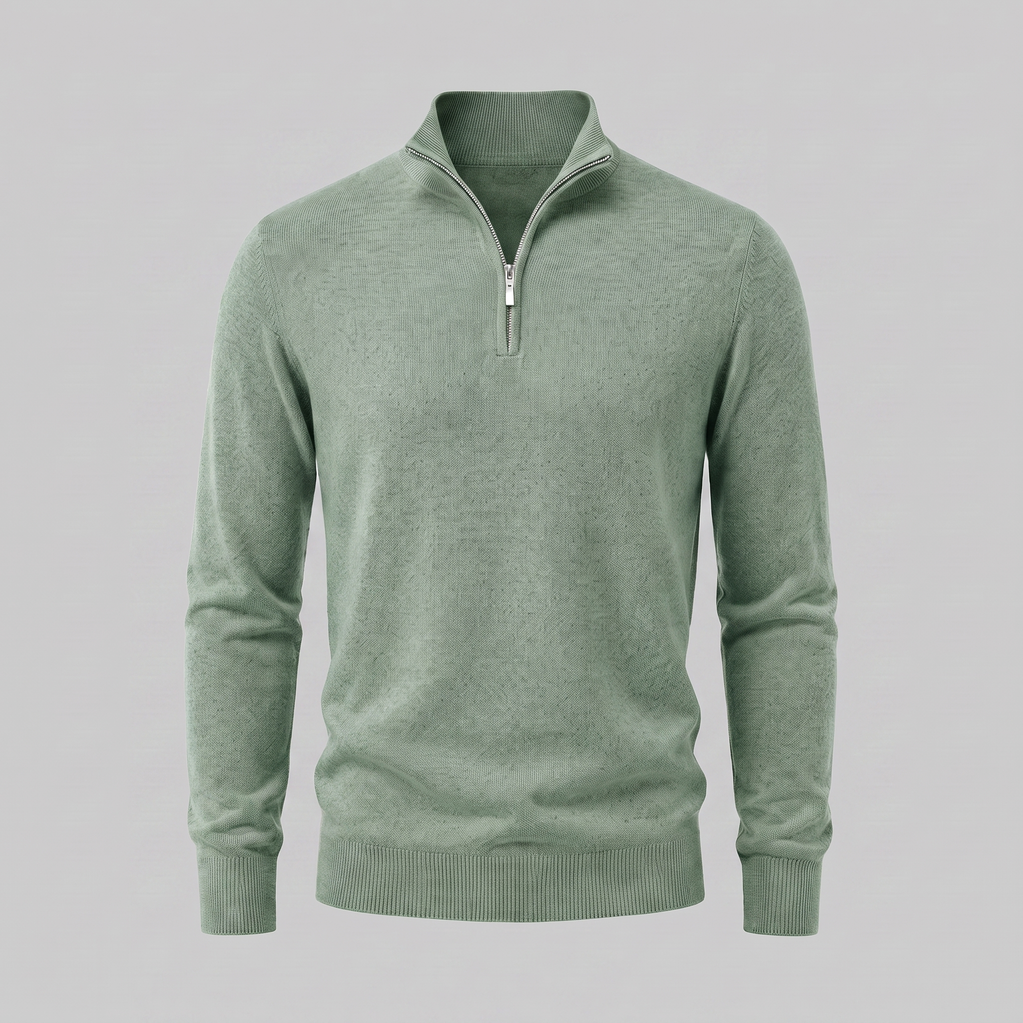 Men's Comfortable Half-Zip Sweater