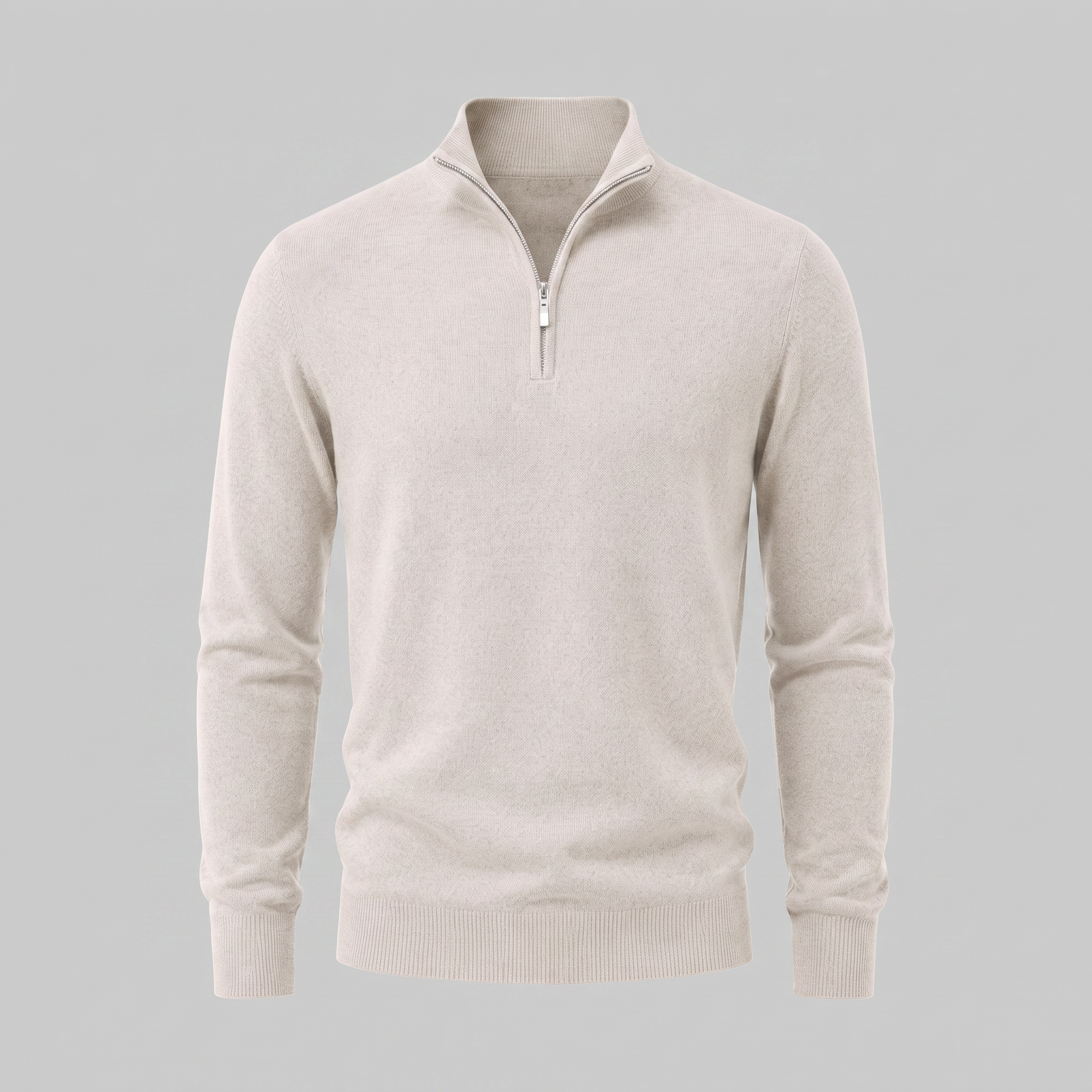 Men's Comfortable Half-Zip Sweater