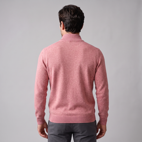 Men's Comfortable Half-Zip Sweater