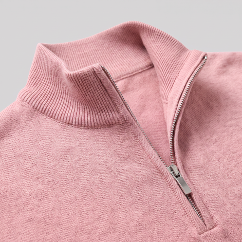 Men's Comfortable Half-Zip Sweater