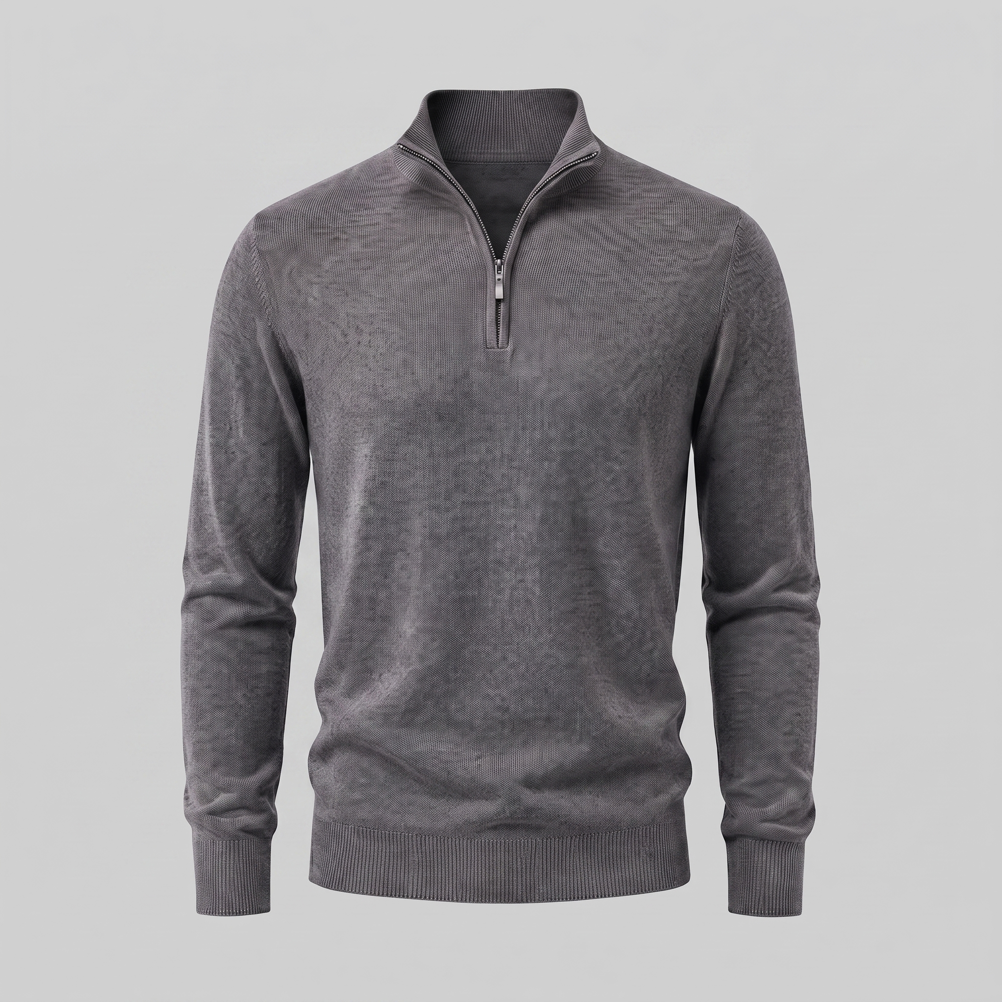 Men's Comfortable Half-Zip Sweater
