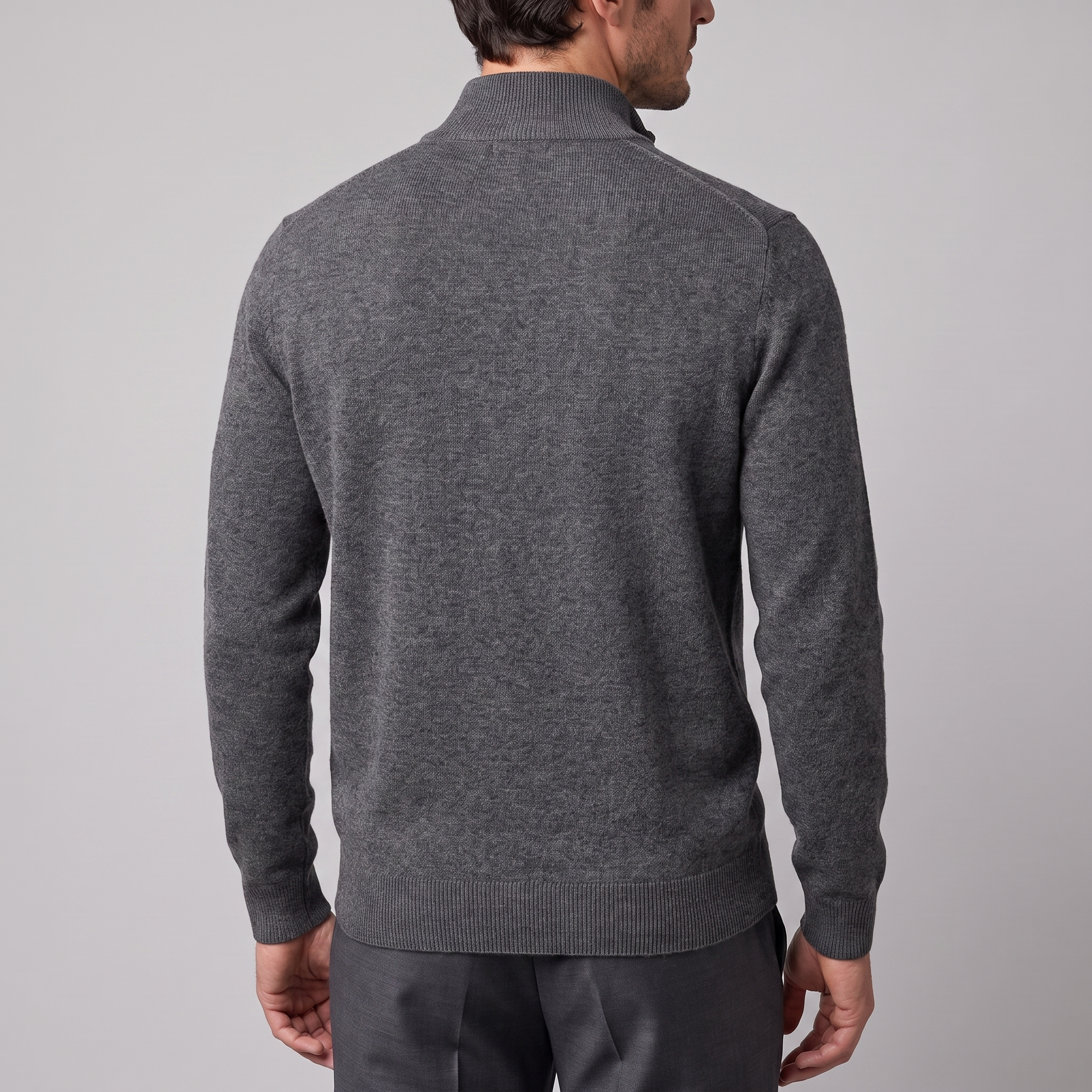 Men's Comfortable Half-Zip Sweater