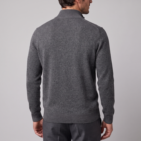 Men's Comfortable Half-Zip Sweater