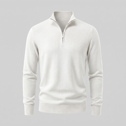 Men's Comfortable Half Zip Sweater