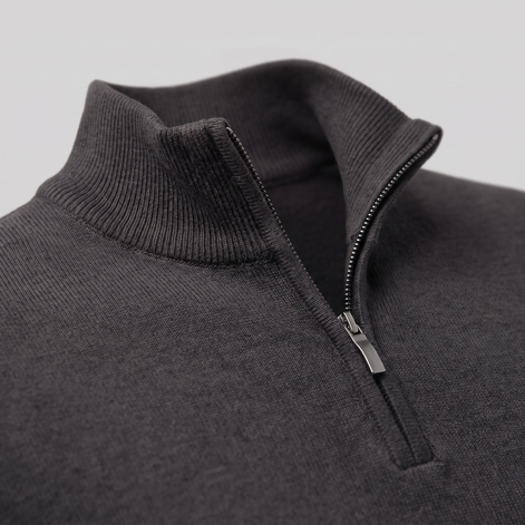 Men's Comfortable Half-Zip Sweater